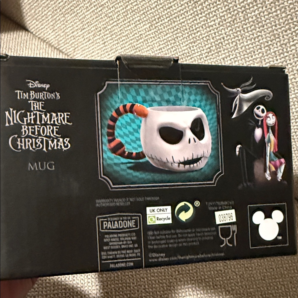 The Nightmare Before Christmas Jack Skellington Mug - Picture 4 of 4